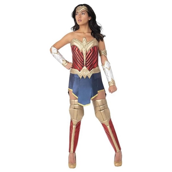 NWT DC FIGHT FOR JUSTICE LEAGE WONDER WOMEN COSTUME. Women’s Size Small/Petite. - Picture 6 of 10